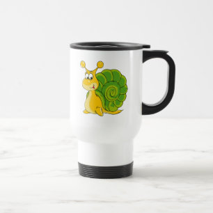 Taza De Viaje Caracol sonriente dulce