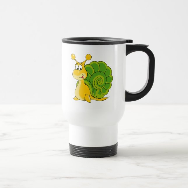 Taza De Viaje Caracol sonriente dulce (Derecha)