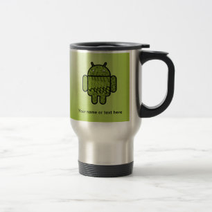 Taza De Viaje Carácter paisley para el robot Android™