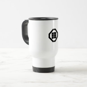 Taza De Viaje Caracteres Kanji en forma de onda para tres en Osh