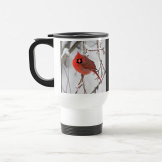 Taza De Viaje Cardenales del invierno