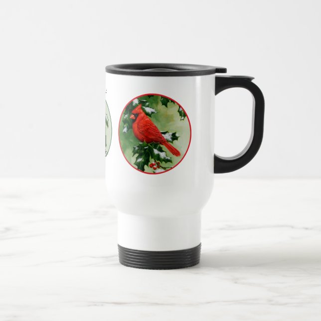 Taza De Viaje Cardenales del Norte masculinos y femeninos (Derecha)