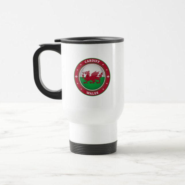 Taza De Viaje Cardiff Wales (Izquierda)