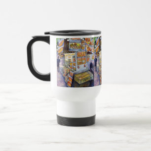 Taza De Viaje Carga de trabajo artística extraordinaria