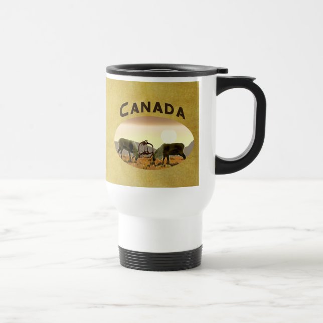 Taza De Viaje Caribou Duel - Canadá (Derecha)