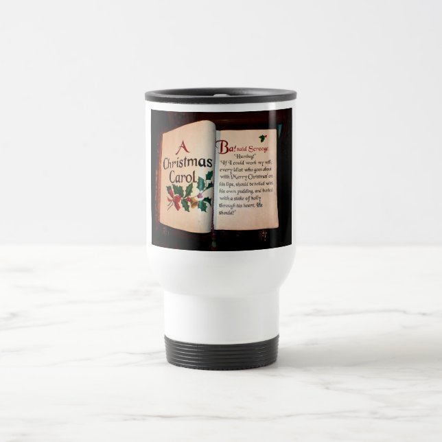 Taza De Viaje Carol, un Navidad (Centro)