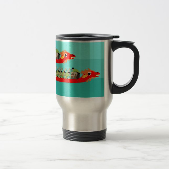 Taza De Viaje Carreras del barco Dragon (Derecha)