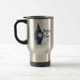 Taza De Viaje Carreras del reloj