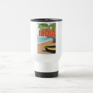 Taza De Viaje Cartel de viaje a la India