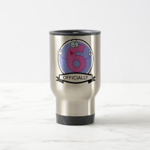 Taza De Viaje Cartel oficial de cumpleaños 6