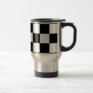 Taza De Viaje Cartón de ajedrez