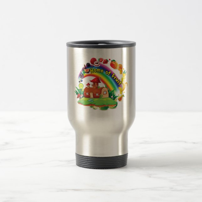 Taza De Viaje Casa de Tumbler Fruta (Centro)