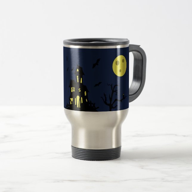 Taza De Viaje Casa embrujada (Anverso derecho)