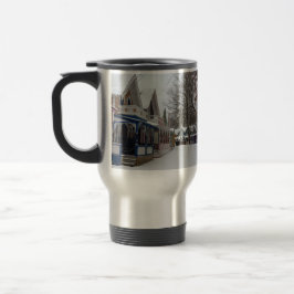Taza De Viaje Casas de invierno - Viñedo de Martha