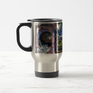 Taza De Viaje Casas en fila - Viñedo de Martha