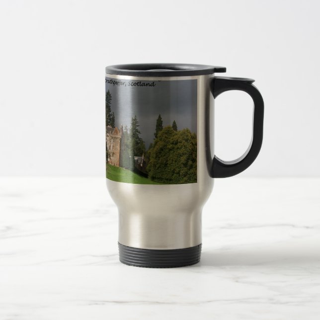 Taza De Viaje CASTILLO LEOD - Clan de Escocia MacKenzie (Derecha)