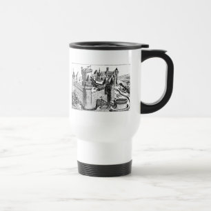 Taza De Viaje Castillo medieval