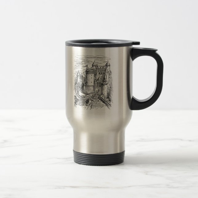 Taza De Viaje Castillo medieval (Derecha)