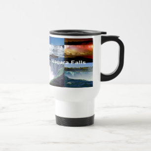 Taza De Viaje Cataratas del Niágara Vistas Fotográficas de Nueva