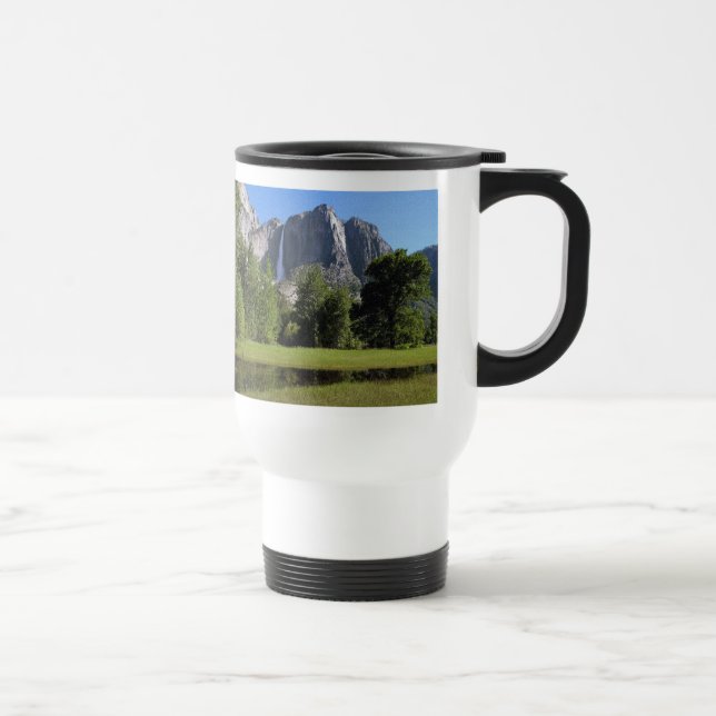 Taza De Viaje Cataratas Yosemite de Valley en California (Derecha)
