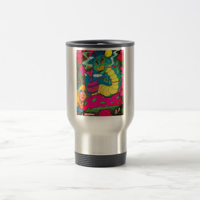 Taza De Viaje Caterpillar Travel Mug (Centro)