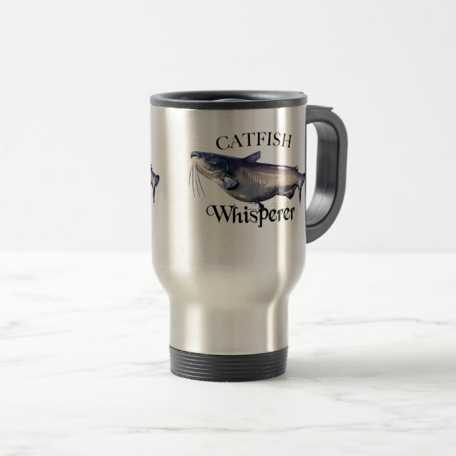 Taza De Viaje Catfish Whisperer (Anverso derecho)