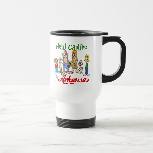 Taza De Viaje Cautiva en Arkansas (Derecha)