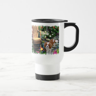 Taza De Viaje Cavalier King Charles Spaniel Art