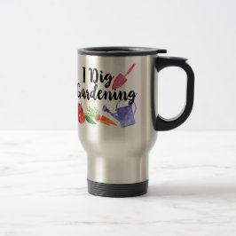 Taza De Viaje Cavo el regalo del jardín que cultiva un huerto