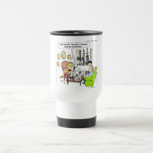 Taza De Viaje Caza con automáticos regalos y camisetas divertida