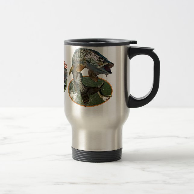 Taza De Viaje Cazador de Muskie (Derecha)