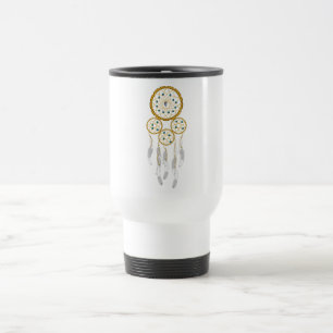 Taza De Viaje Cazador de sueños--Turquesa azul