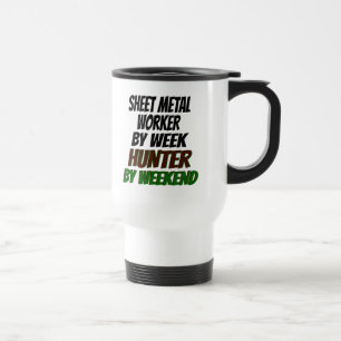 Taza De Viaje Cazador de trabajadores Metalizado de hoja