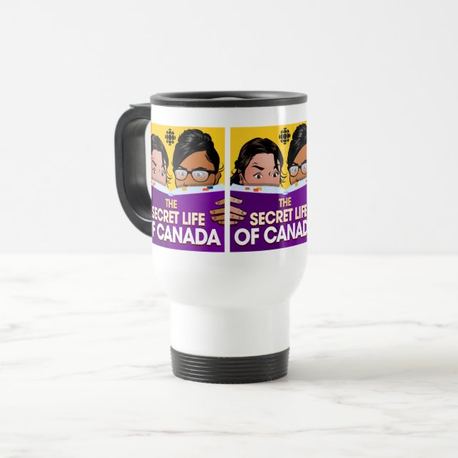 Taza De Viaje CBC La vida secreta de Canadá (Anverso izquierdo)