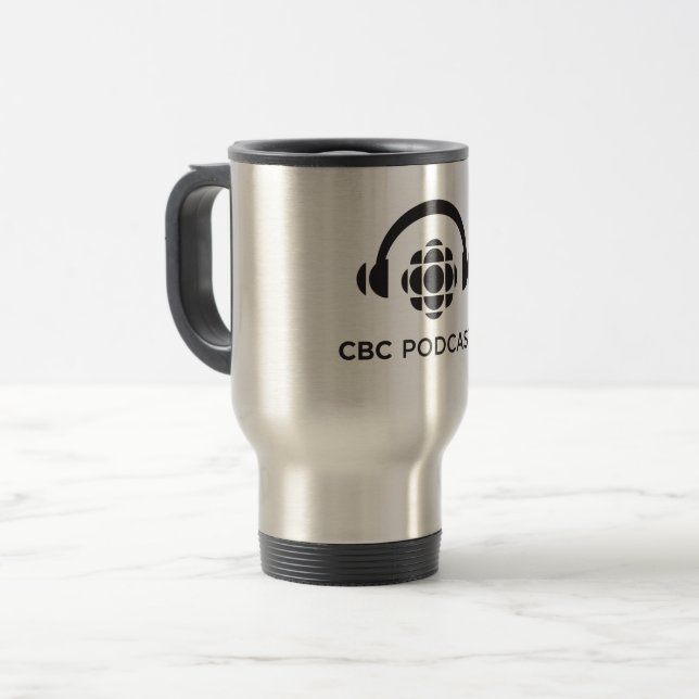 Taza De Viaje CBC Podcasts (Anverso izquierdo)