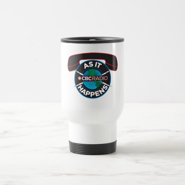 Taza De Viaje CBC tal como ocurre (Centro)