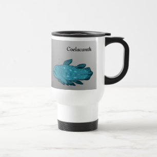Taza De Viaje Celacanto de Dibujos Animados