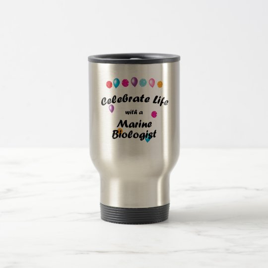 Taza De Viaje Celebre al biólogo marino