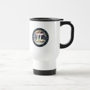 Taza De Viaje Celebre la matemáticas del día el   del pi