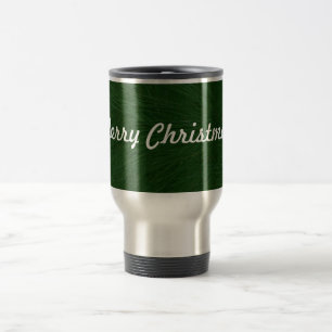 Taza De Viaje Cercano árbol de pino navideño