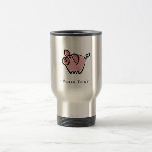 Taza De Viaje Cerdo del Grunge