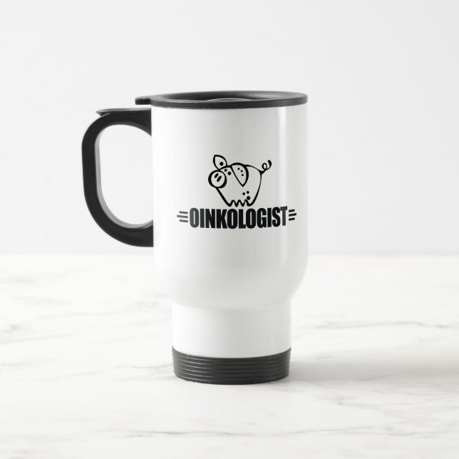 Taza De Viaje Cerdo gracioso (Izquierda)