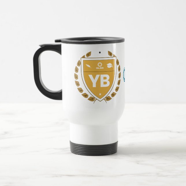 Taza De Viaje Certificado de Cinturón Amarillo - GLSS.app (Izquierda)