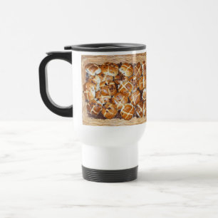 Taza De Viaje Cesta caliente #1 de Pascua de los bollos cruzados