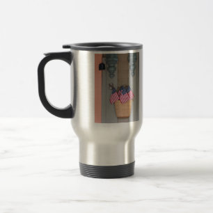 Taza De Viaje Cesta de Banderas - Viñedo de Martha