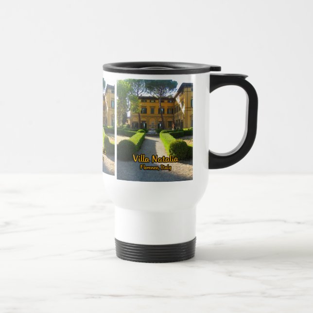 Taza De Viaje Chalet Natalia Florencia Italia (Derecha)