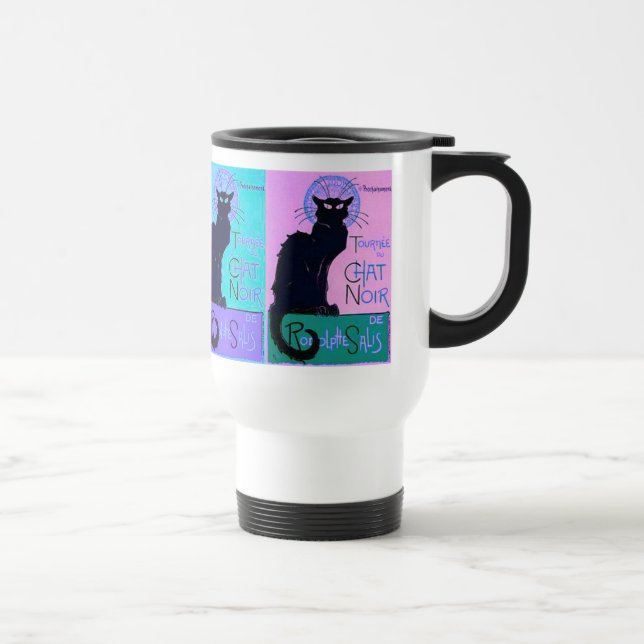 Taza De Viaje Charlas Noir (gatos negros) (Derecha)