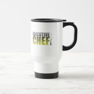 Taza De Viaje Chef ejecutivo amarillo