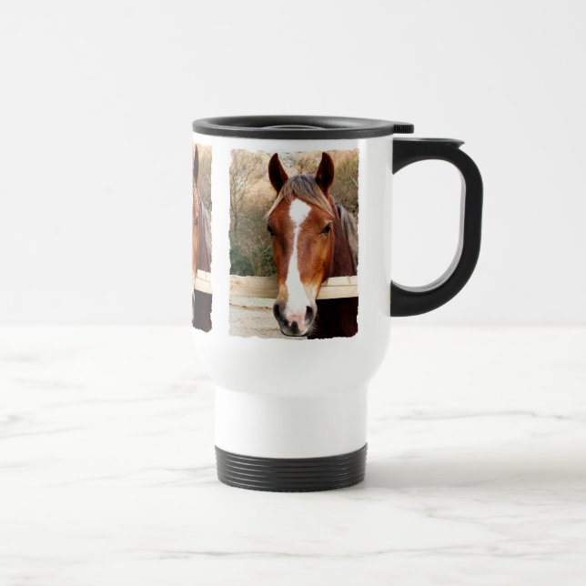 TAZA DE VIAJE CHESTNUT HORSE (Derecha)