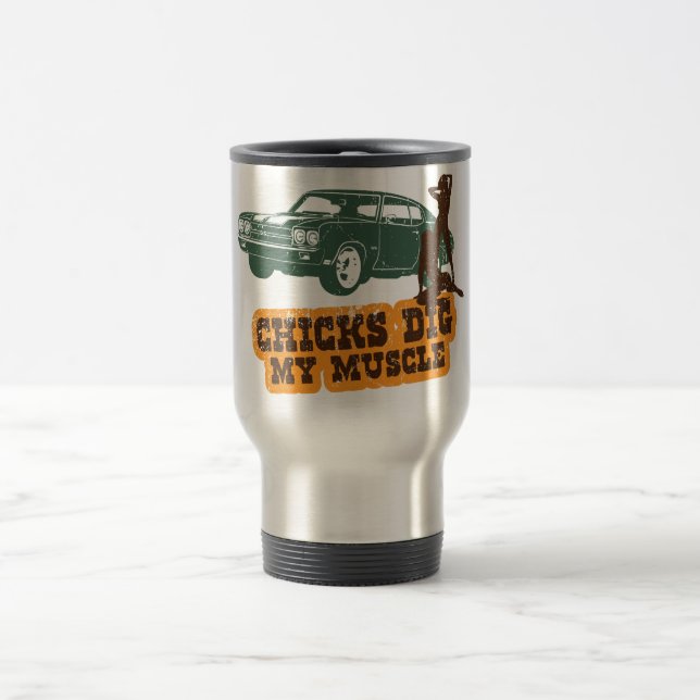 Taza De Viaje Chevrolet 1970 Chevelle SS 454 (Centro)